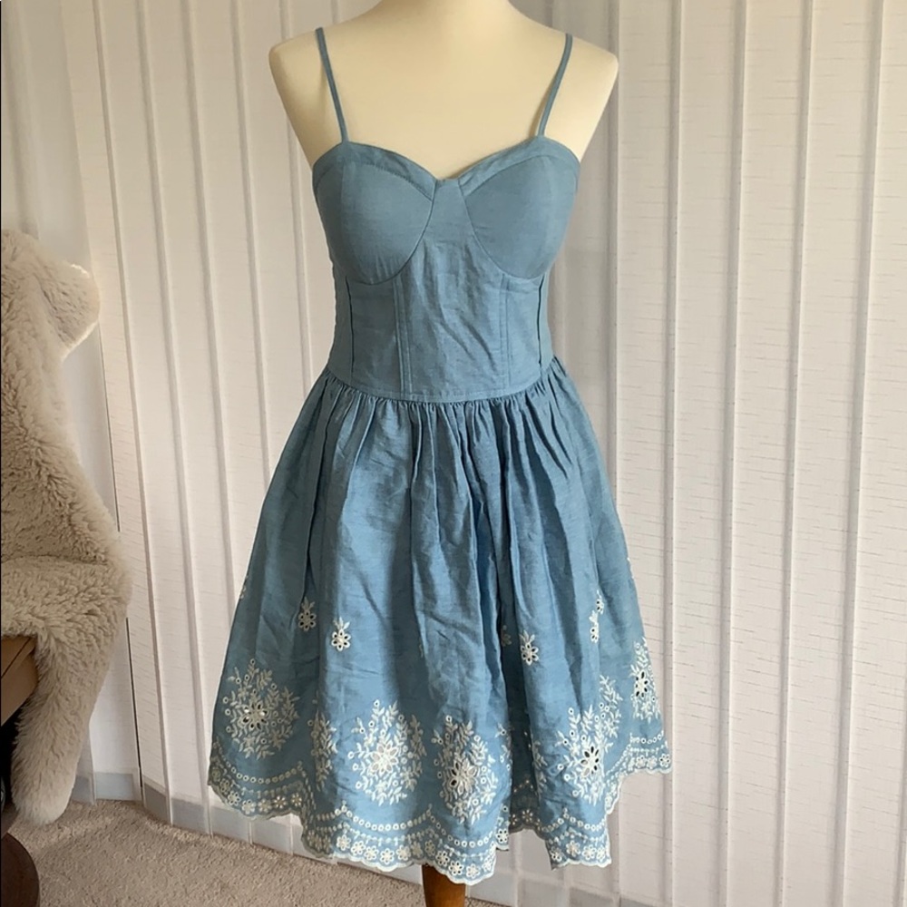 America Rag ✨ chambray dress / sz sm